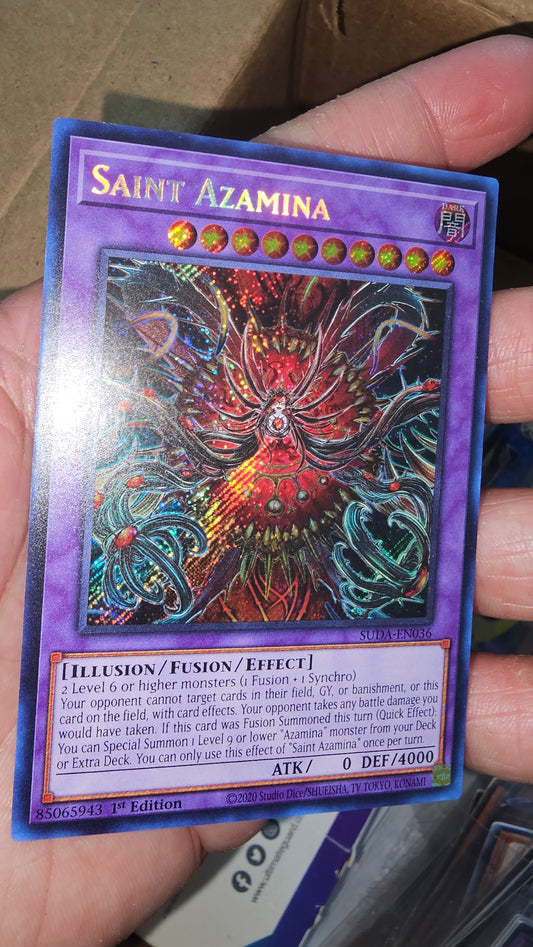 Saint Azamina SUDA-ENO36 YuGiOh Supreme Darkness